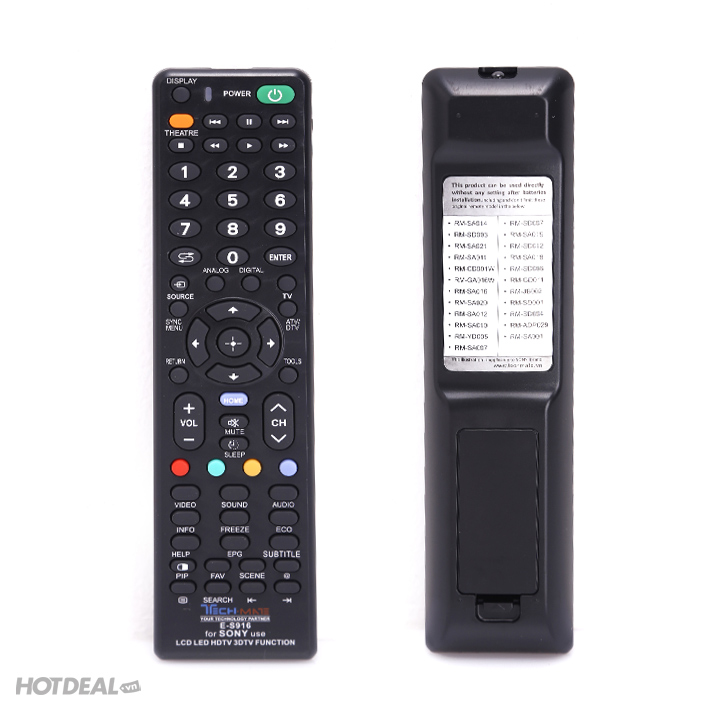 Remote Đa Năng Techmate E-S916 Dành Cho Tivi Sony